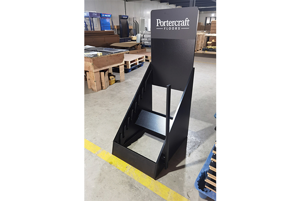 Floor Carpet Display Rack Brand Customization