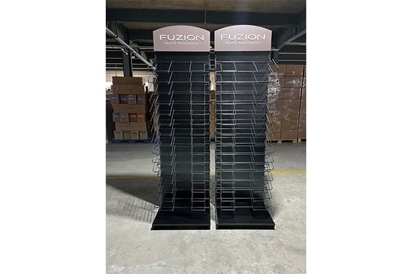 Floor Carpet Display Rack Brand Customization