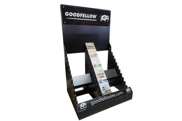 Floor Carpet Display Rack Brand Customization