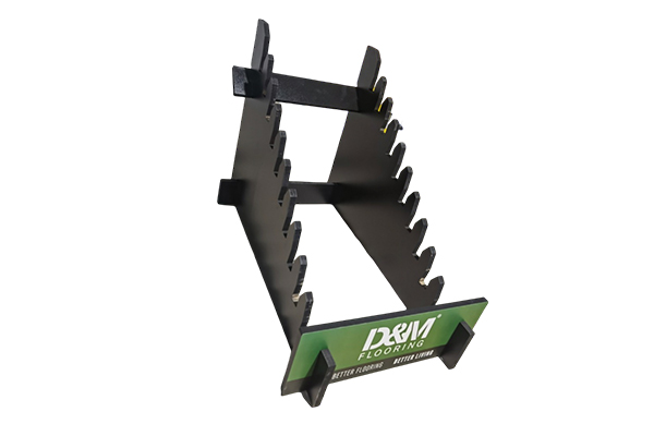 Floor Carpet Display Rack Brand Customization