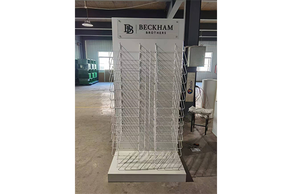 Floor Carpet Display Rack Brand Customization