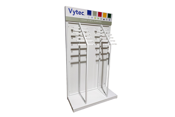 Floor Carpet Display Rack Brand Customization
