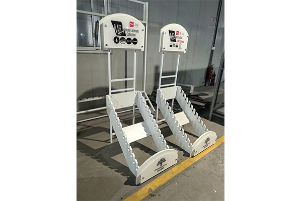 Floor Carpet Display Rack Brand Customization